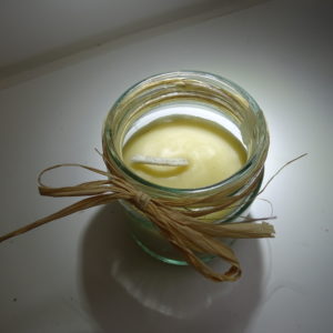 Beeswax Candle in a Jar