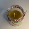 Orange and Clove Scented Beeswax Candle in a Jar